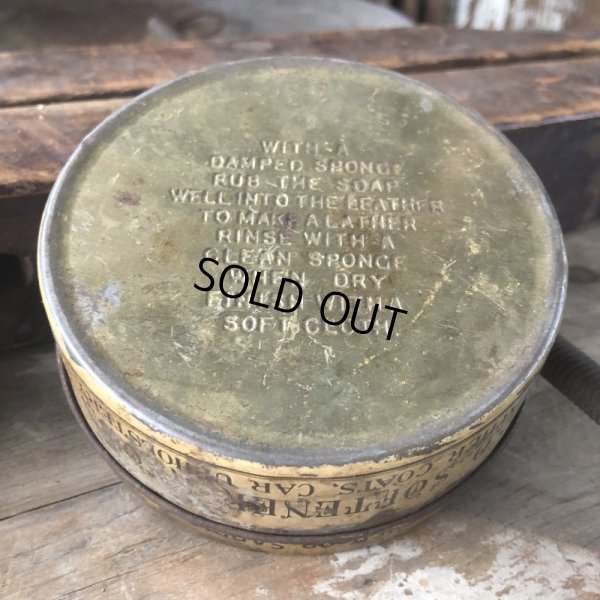 画像7: Vintage Properts Leather and Saddle Soap Tin (M467)