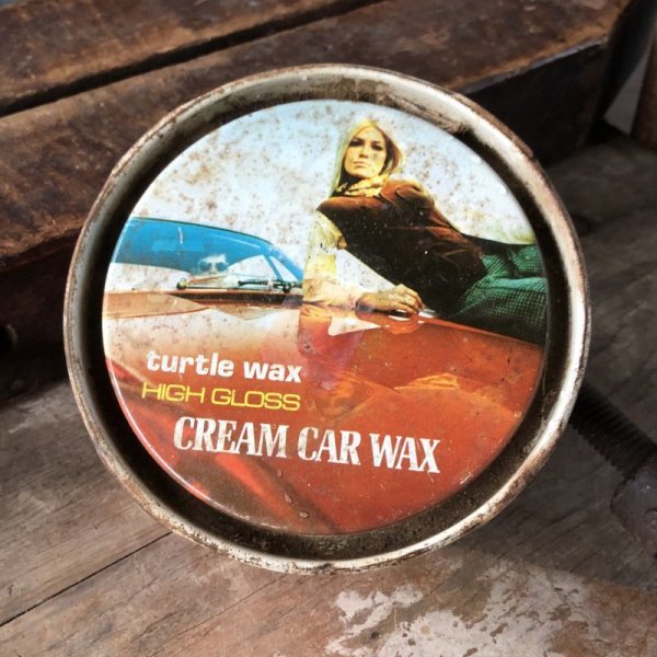画像2: Vintage Turtle Wax Cream car Wax Tin (M469)