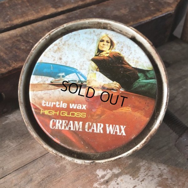 画像2: Vintage Turtle Wax Cream car Wax Tin (M469)