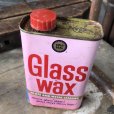 画像5: Vintage Gold Seal Glass Wax Tin (M470)