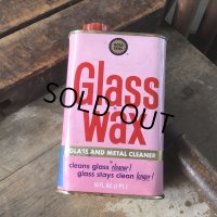 Vintage Gold Seal Glass Wax Tin (M470)