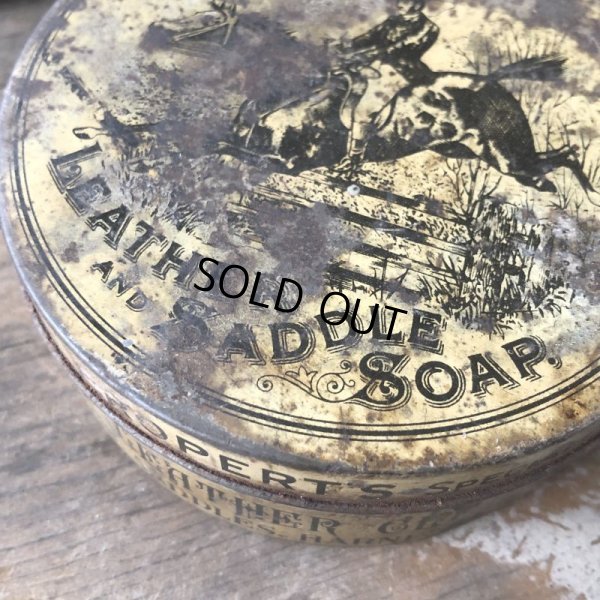 画像8: Vintage Properts Leather and Saddle Soap Tin (M467)