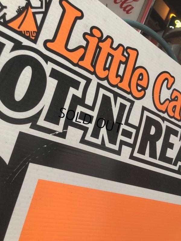 画像7: Vintage Little Caesars Pizza Advertising Store Display Sign (M478)