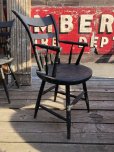 画像2: 【店舗引き取り限定】 Vintage Wooden Dining Chair A (M479) (2)