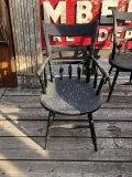 【店舗引き取り限定】 Vintage Wooden Dining Chair B (M480)