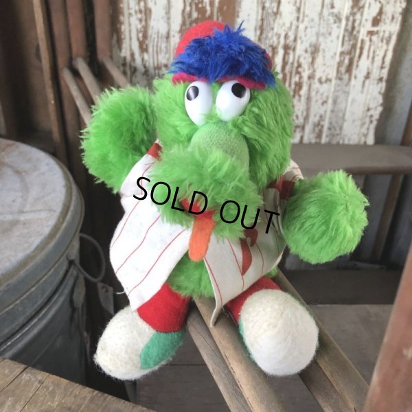 画像1: 70s Vintage MLB Phillie Phanatic Plush Doll (M480)