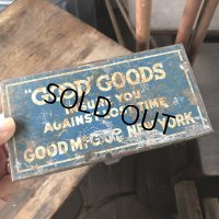 Vintage Tin GOOD GOODS (M482)