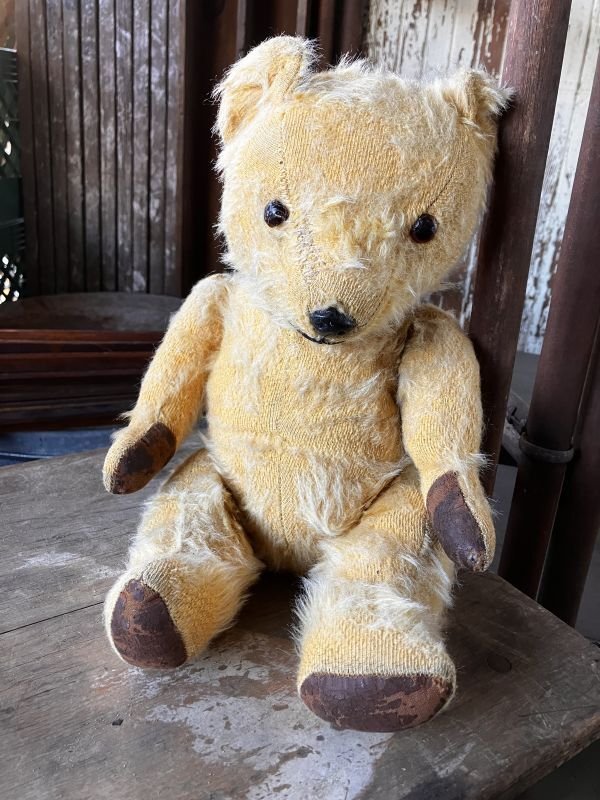 画像2: Vintage UK Chiltern Hugmee Teddy Bear 42cm (M487)