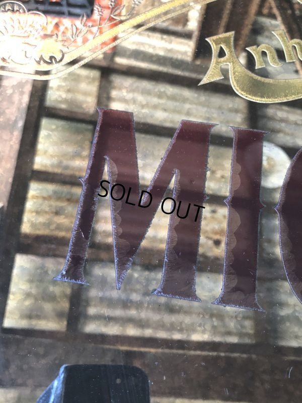 画像6: 80s Vintage Anheuser-Busch Michelob Beer Bar Display Mirror Sign (M492)