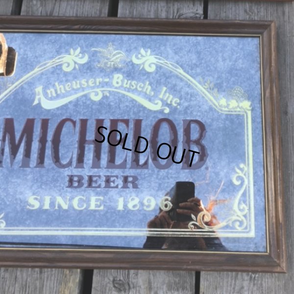 画像15: 80s Vintage Anheuser-Busch Michelob Beer Bar Display Mirror Sign (M492)