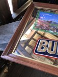 画像3: 90s Vintage BUDWEISER Bud Light Chicago Cubs Sunlit Wrigley Field Bar Pub Mirror Sign (M493)