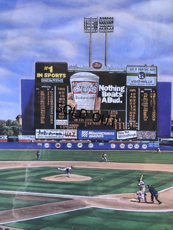 画像10: 90s Vintage BUDWEISER Bud Light Chicago Cubs Sunlit Wrigley Field Bar Pub Mirror Sign (M493)