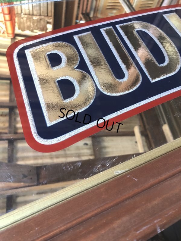 画像13: 90s Vintage BUDWEISER Bud Light Chicago Cubs Sunlit Wrigley Field Bar Pub Mirror Sign (M493)