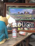 画像18: 90s Vintage BUDWEISER Bud Light Chicago Cubs Sunlit Wrigley Field Bar Pub Mirror Sign (M493)