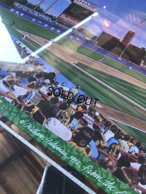 画像7: 90s Vintage BUDWEISER Bud Light Chicago Cubs Sunlit Wrigley Field Bar Pub Mirror Sign (M493)