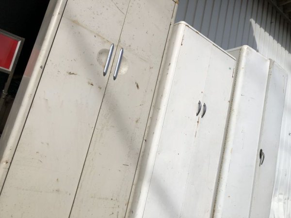 画像25: Vintage USA Industrial Steel Locker Cabinet (M495)