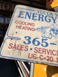 画像3: Vintage Advertising YUCCA VALLE ENERGY PLACE Store Display Wood Sign (M499)