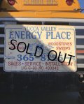 Vintage Advertising YUCCA VALLE ENERGY PLACE Store Display Wood Sign (M499)