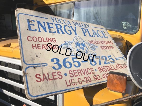 画像7: Vintage Advertising YUCCA VALLE ENERGY PLACE Store Display Wood Sign (M499)