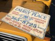 画像2: Vintage Advertising YUCCA VALLE ENERGY PLACE Store Display Wood Sign (M499) (2)