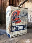 画像1: Vintage Premium Motor Oil Can 2GL (M508) (1)