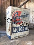 Vintage Premium Motor Oil Can 2GL (M508)
