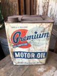 画像3: Vintage Premium Motor Oil Can 2GL (M508)