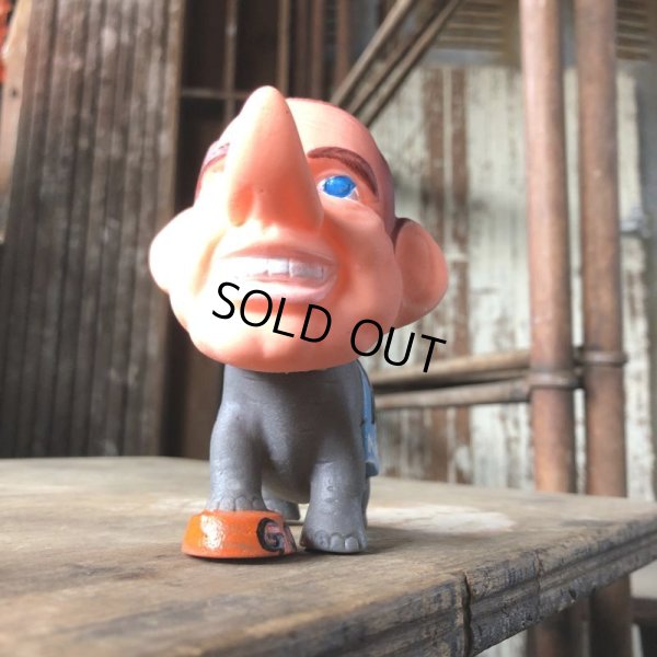 画像9: 60s Vintage Richard Nixon GOP Republican Elephant Vinyl Doll (M509)