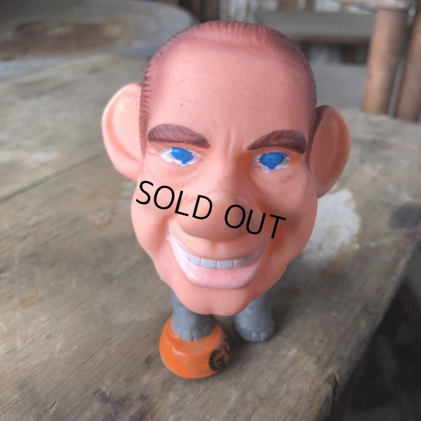 画像6: 60s Vintage Richard Nixon GOP Republican Elephant Vinyl Doll (M509)