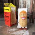 画像1: 70s Vintage Jimmy Carter Peanut wind Up Toy W/Box (M510) (1)