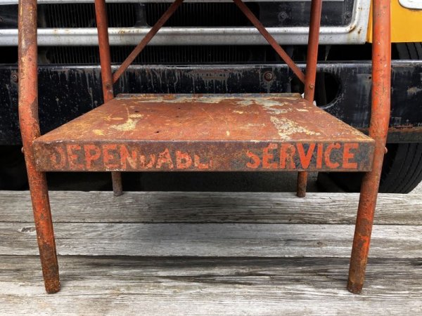 画像10: 50s Vintage Gulf Oil Batteries Service Station Store Display Rack (M518)