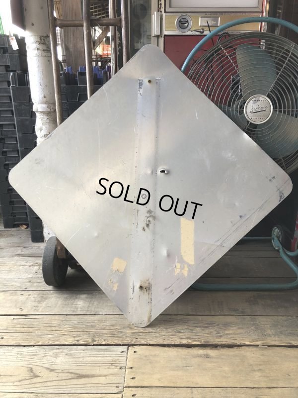 画像7: Vintage Road Sign Crosswalk (M536)