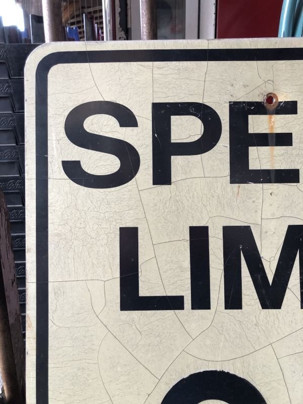 画像3: Vintage Road Sign SPEED LIMIT 25 (M521)