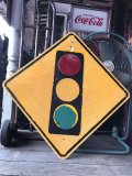 Vintage Traffic Road Sign Signal (M537)