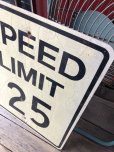 画像4: Vintage Road Sign SPEED LIMIT 25 (M521) (4)