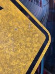 画像4: Vintage Traffic Road Sign Curve (M533) (4)