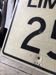 画像2: Vintage Road Sign SPEED LIMIT 25 (M521) (2)