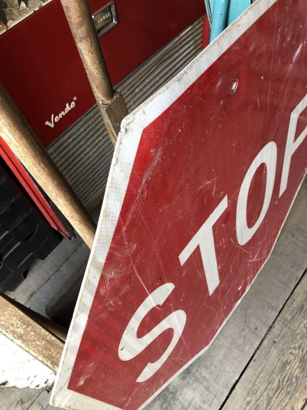 画像4: Vintage Road Sign STOP (M530)