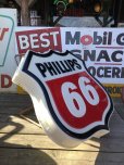 画像12: Vintage Original Phillips 66 Gas Station Lighted Sign HUGE (B539)