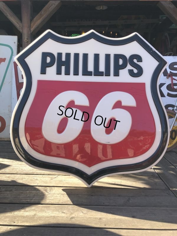画像8: Vintage Original Phillips 66 Gas Station Lighted Sign HUGE (B539)