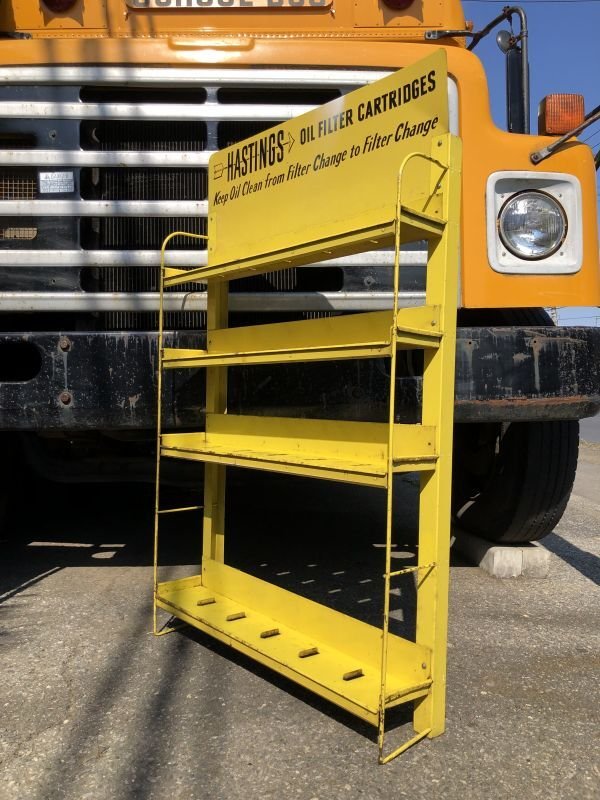 画像5: 60s Vintage Hastings Oil Filter Cartrides Advertising Store Display Rack (M540)