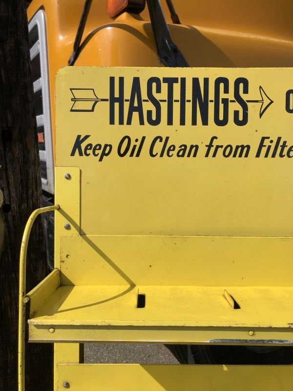 画像12: 60s Vintage Hastings Oil Filter Cartrides Advertising Store Display Rack (M540)