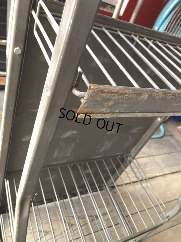 画像12: Vintage Sunoco Motor Oil Engine Protector Store Display Steel Rack (M541)