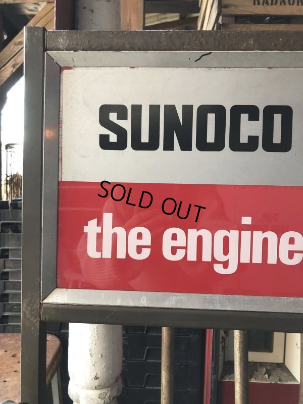 画像23: Vintage Sunoco Motor Oil Engine Protector Store Display Steel Rack (M541)