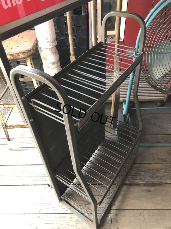 画像9: Vintage Sunoco Motor Oil Engine Protector Store Display Steel Rack (M541)