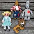 画像5: 60s Vintage Wizard of Oz Plush Pillow Dolls Set (M546)