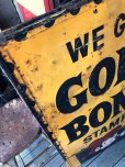 画像20: 【店舗引き取り限定】 Vintage GOLD BOND STAMPS Advertising Large Metal Store Display Sign SET (M547)