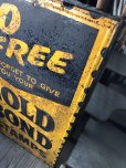 画像9: 【店舗引き取り限定】 Vintage GOLD BOND STAMPS Advertising Large Metal Store Display Sign SET (M547)