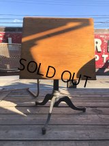 1900s Antique Cast Iron Drafting Table (M550)