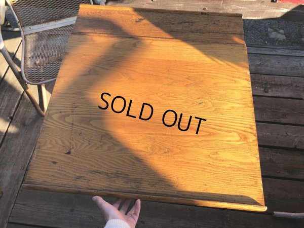 画像3: 1900s Antique Cast Iron Drafting Table (M550)